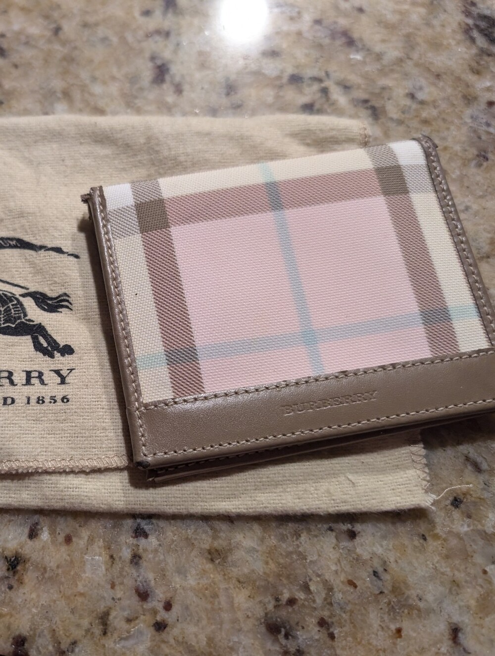 Burberry Card Holder id Case With Dustbag